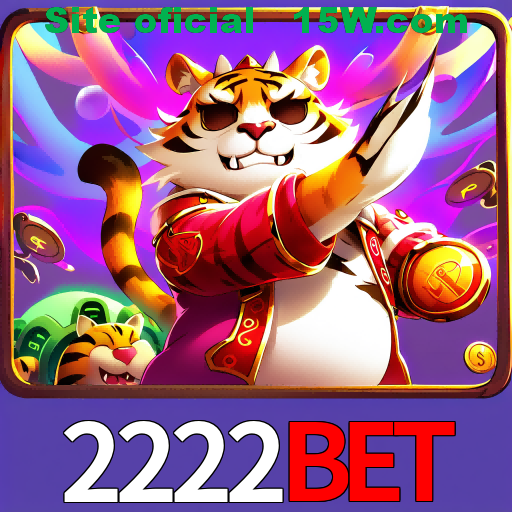 Imagem promocional da 2222Bet mostrando a plataforma e suas vantagens